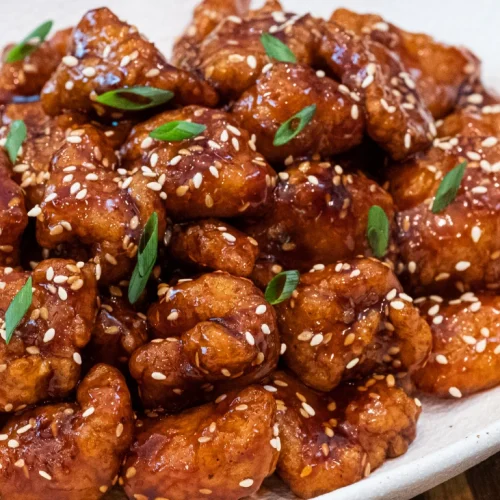 Sesame Chicken.
